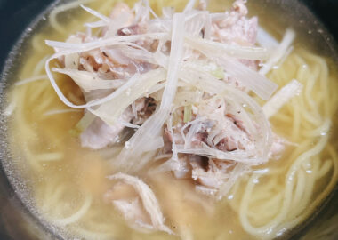 家でも作れる美味しいラーメンならこれ！鶏塩ラーメン｜レシピ・作り方