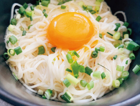 そうめんアレンジレシピ！10分で簡単！【油そうめん】